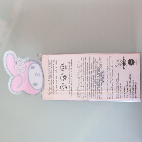 Creme My Melody Macaron Lip Balm Pink Peach Blossom - Picture 2 of 3